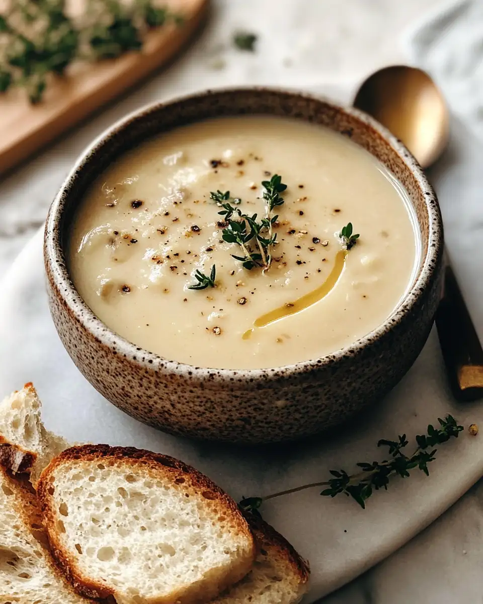 Discover the Comfort of Velvety Country French Garlic Soup - Featured Image