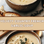 Velvety Country French Garlic Soup 🥖🧄