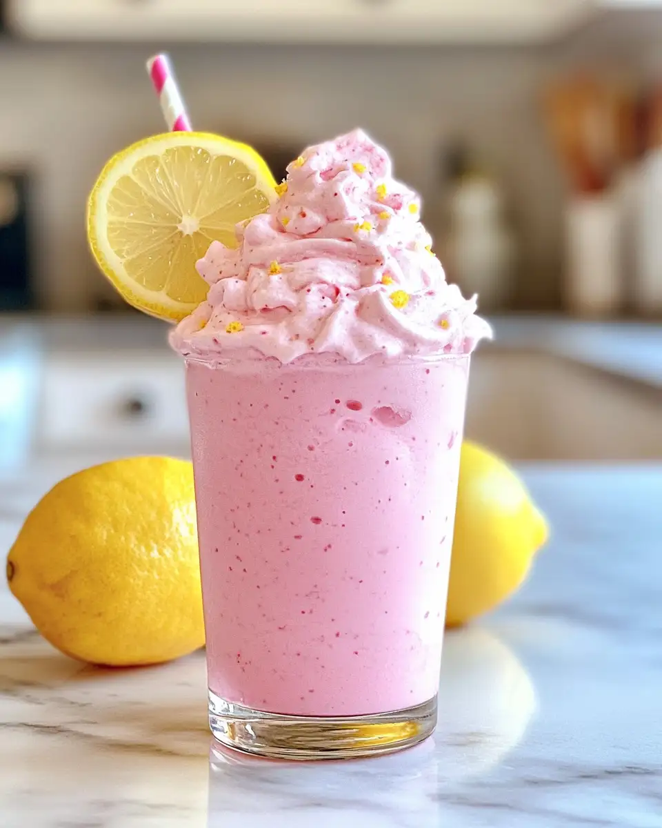 Final dish - Whipped Pink Lemonade: Your New Summer Obsession