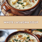 Creamy White Lasagna Soup 🍲🧀