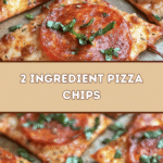 2-Ingredient Pizza Chips 🍕✨