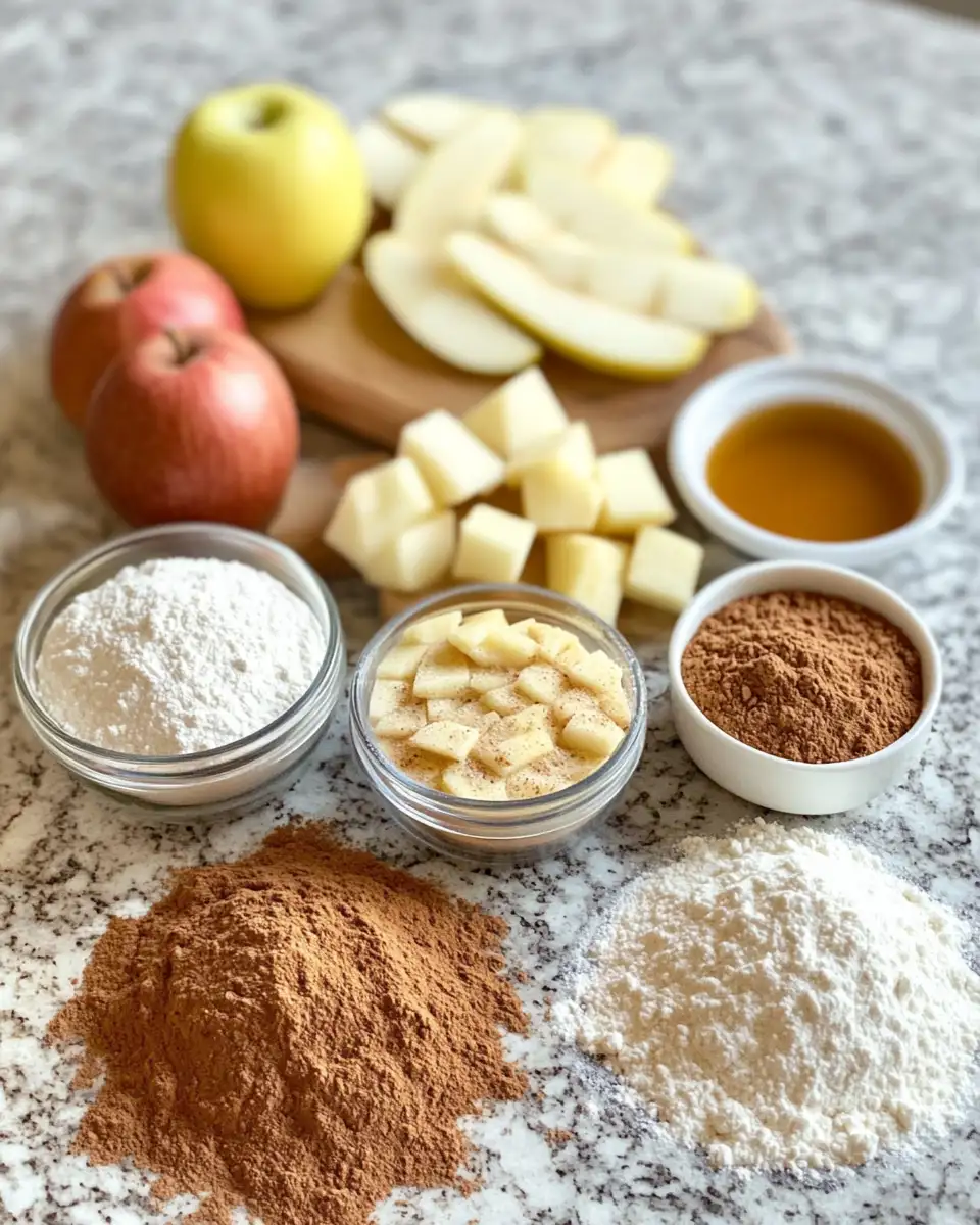 Ingredients for Irresistible Apple Cinnamon Muffins That Warm Your Soul