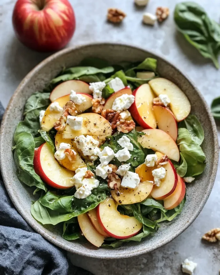 Autumn Harvest Honeycrisp Apple and Feta Salad Delight - Featured Image