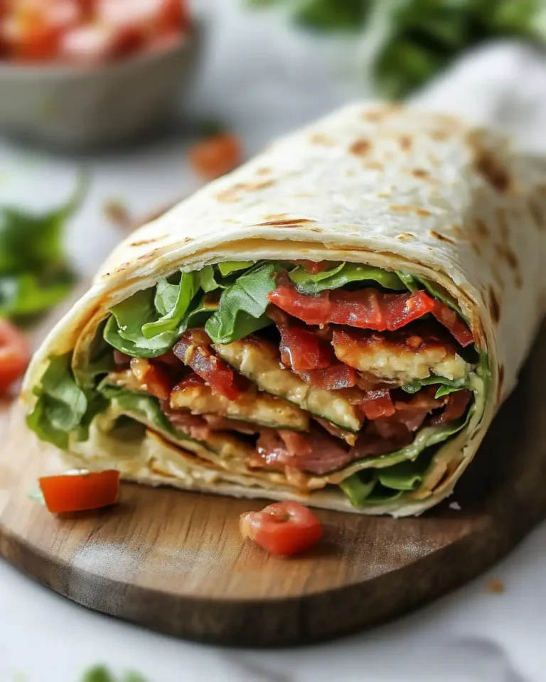 Blt Wraps With Secret Sauce That Will Blow Your Taste Buds Away - Featured Image