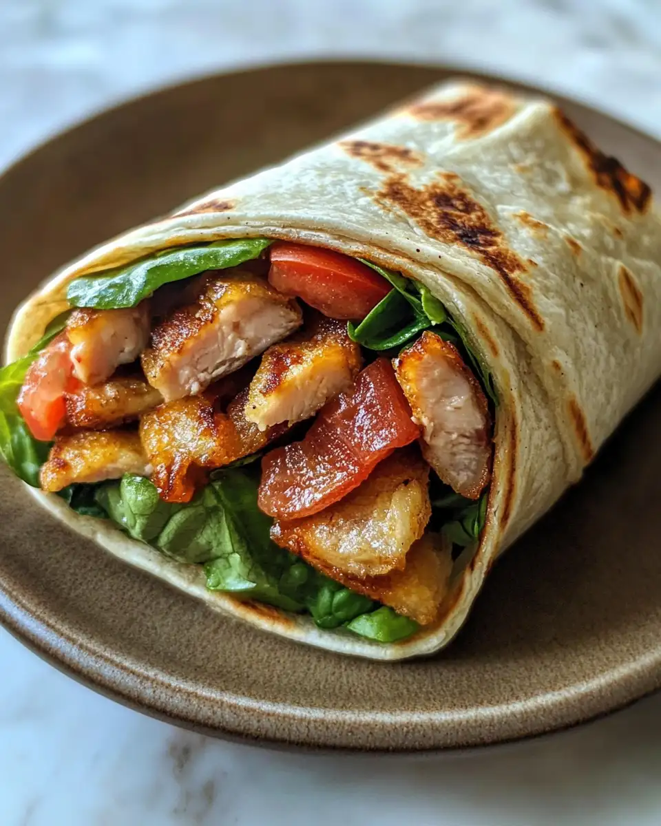 Final dish - Blt Wraps With Secret Sauce That Will Blow Your Taste Buds Away