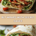 BLT Wraps with Secret Sauce 🥓🥬