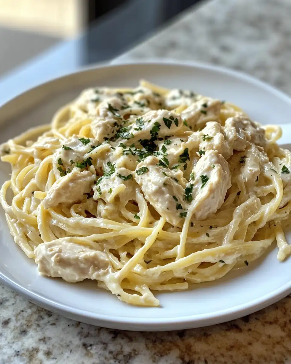 Final dish - Creamy Boursin Chicken Pasta Recipe You Need to Try Tonight