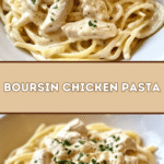 Creamy Boursin Chicken Pasta 🍝🧀