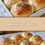 Savory Breakfast Rolls: Fluffy & Delicious! 🍞🥚