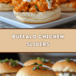 Buffalo Chicken Sliders: Game Day Delight! 🍗🔥