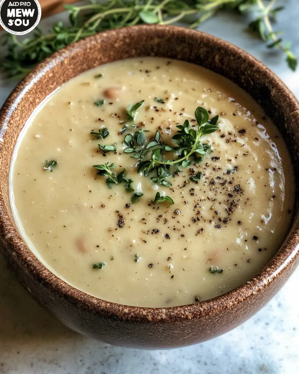Final dish - Creamy Comfort in a Bowl Butter Bean Soup Recipes to Warm Your Soul