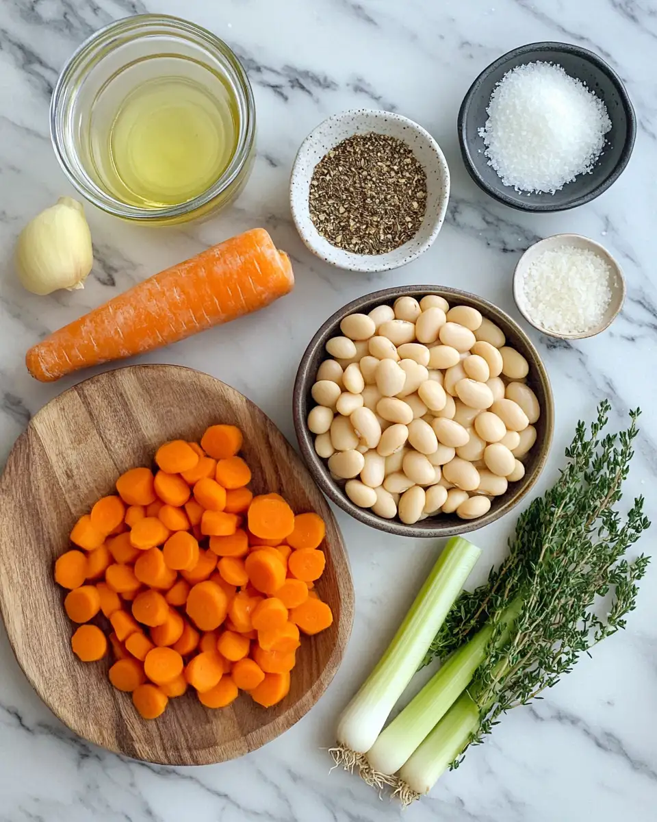 Ingredients for Creamy Comfort in a Bowl Butter Bean Soup Recipes to Warm Your Soul