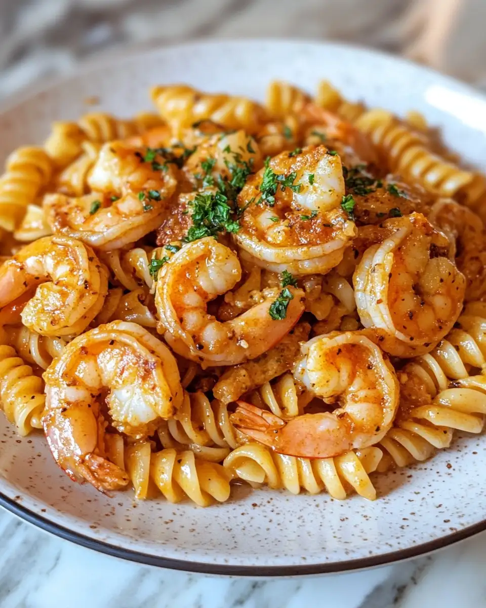 Final dish - Spice Up Dinner with Creamy Cajun Shrimp Pasta