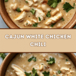 Cajun White Chicken Chili 🌶️🍲