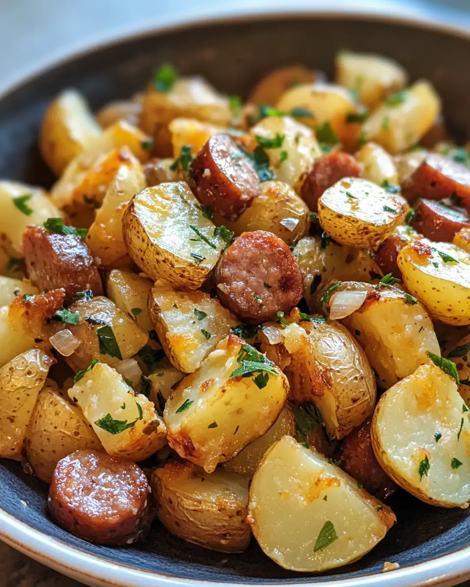 Irresistible Cheesy Ranch Potatoes and Smoked Sausage Recipe for Ultimate Comfort Food - Featured Image