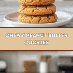 Chewy Peanut Butter Cookies 🍪🥜