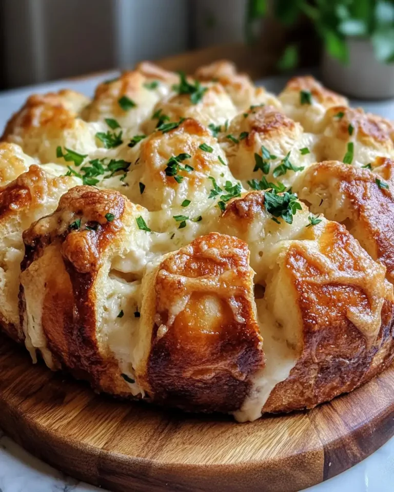 Irresistible Chicken Alfredo Monkey Bread Recipe That Will Wow Your Taste Buds - Featured Image