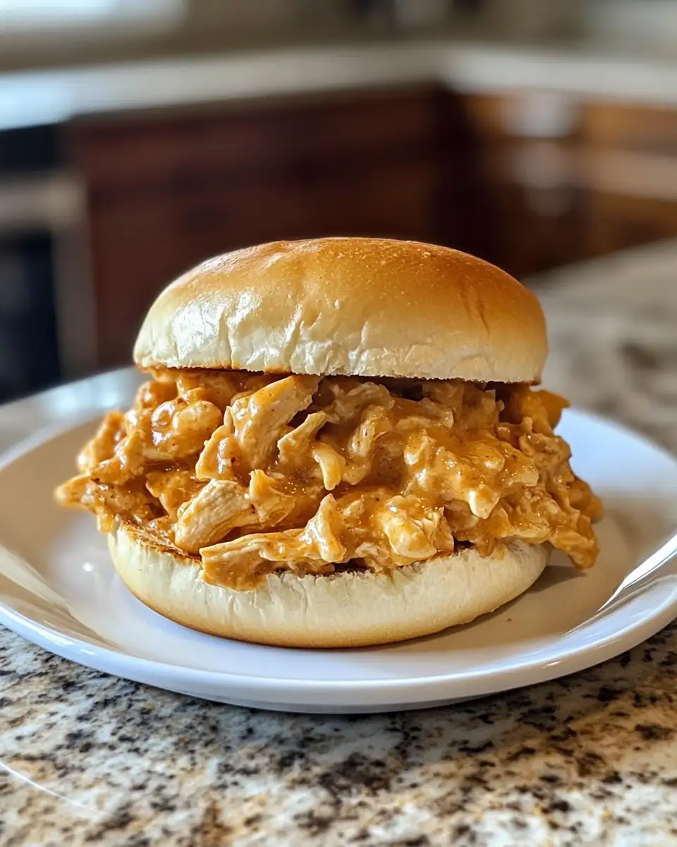 Final dish - Ultimate Comfort Food Fusion Chicken Alfredo Sloppy Joes You Need to Try