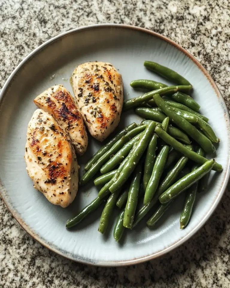 Deliciously Simple Chicken Breast and Green Beans Recipe for Healthy Meals - Featured Image