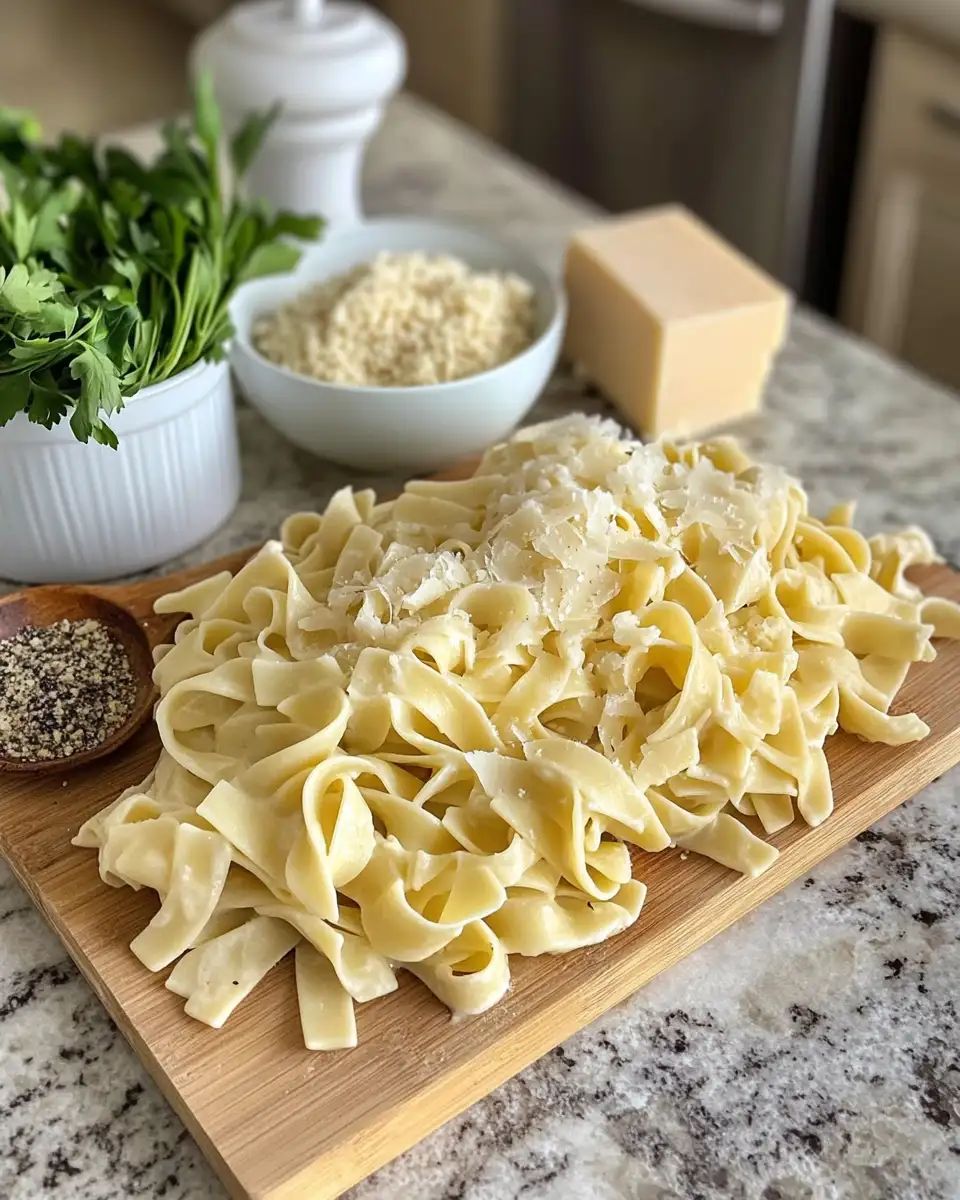 Ingredients for Creamy Chicken Buttered Noodles Recipe You Need to Try