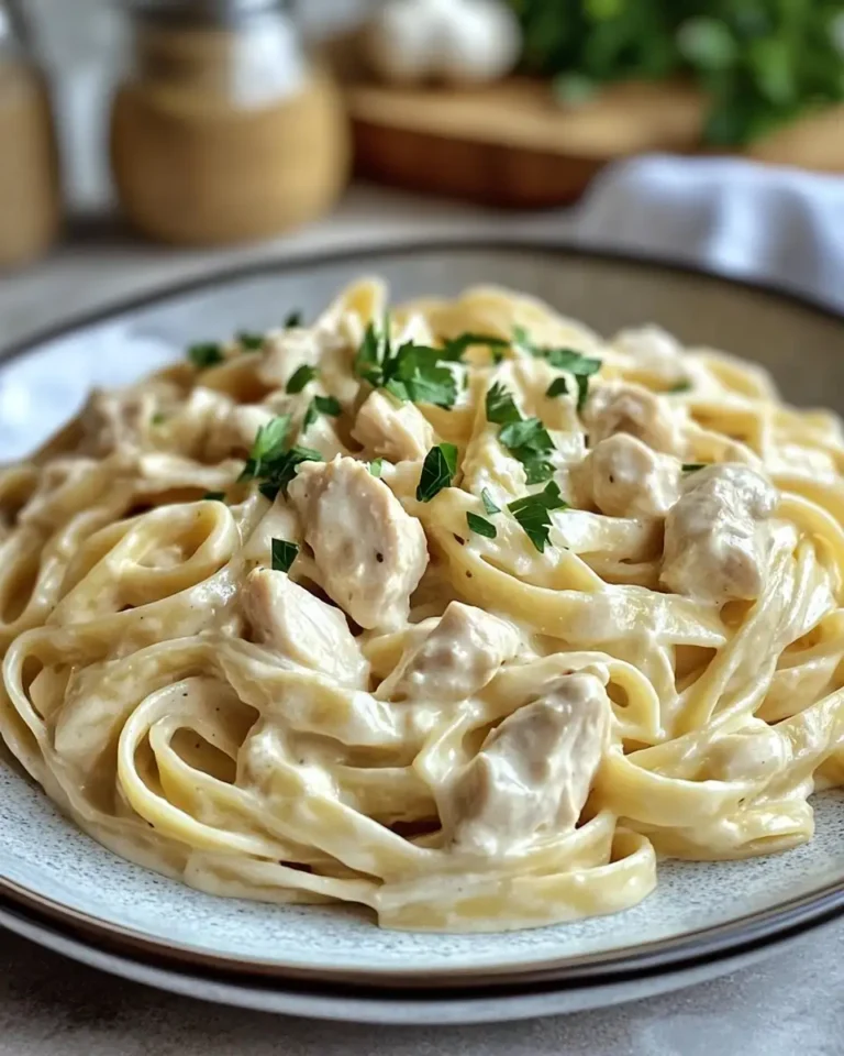 Creamy Chicken Fettuccine Alfredo Recipe That Will Melt Your Taste Buds - Featured Image