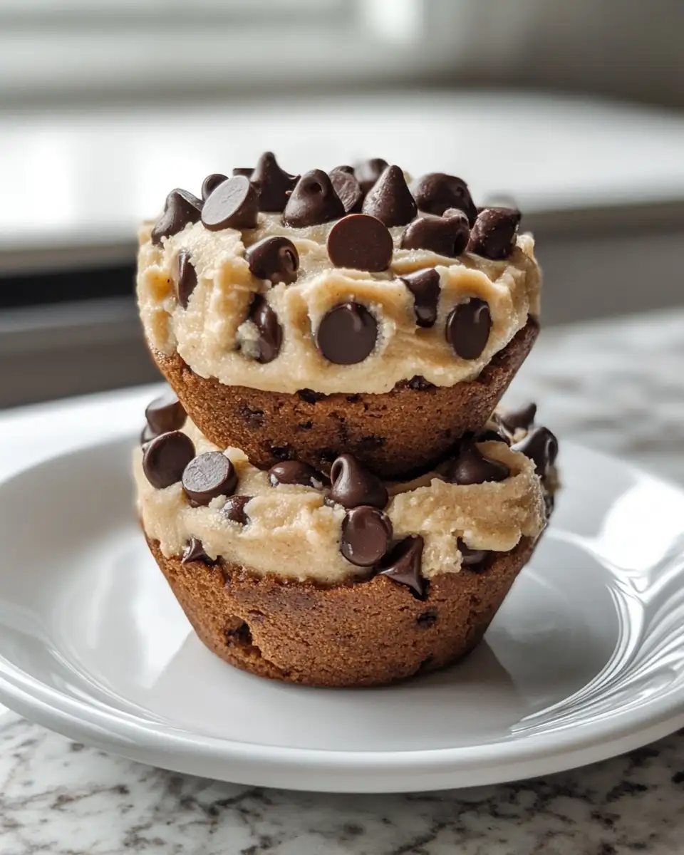Final dish - Irresistible Chocolate Chip Cookie Dough Cups You Have to Try