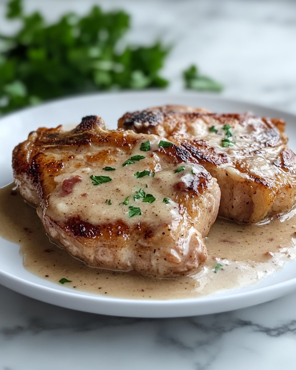 Irresistible Country Fried Pork Chops with Creamy Bacon Gravy Delight - Featured Image