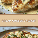 Creamy Garlic Cream Cheese Chicken 🍗🧀