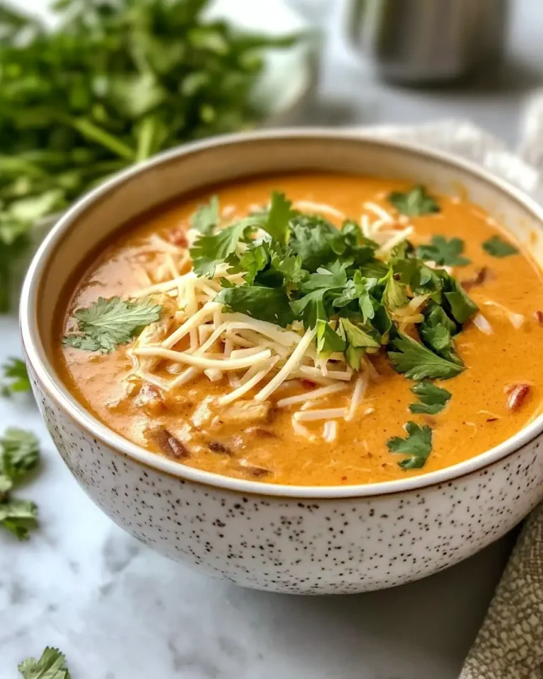 Ultimate Comfort in a Bowl Creamy Chicken Enchilada Soup Recipe - Featured Image