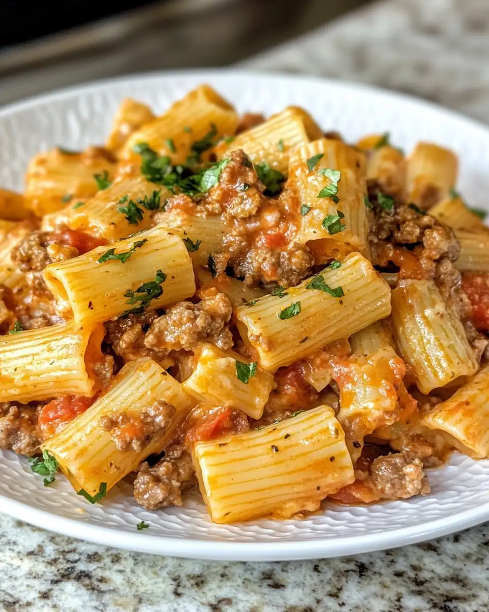 Irresistibly Creamy Sausage Rigatoni Recipe You Need to Try - Featured Image
