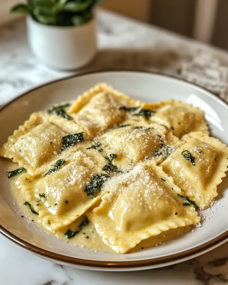 Indulge in the Ultimate Creamy Tuscan Ravioli Experience - Featured Image