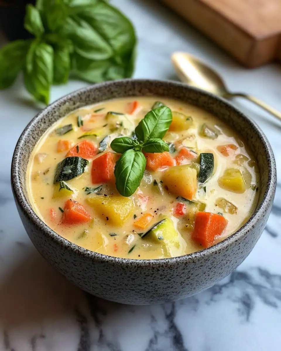 Final dish - Ultimate Creamy Vegetable Soup Recipe to Warm Your Soul