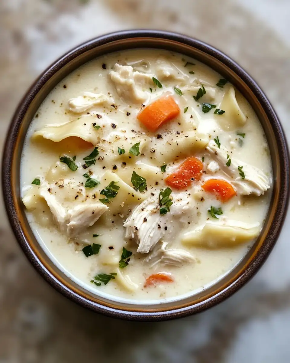 Dive Into Comfort With Creamy White Chicken Lasagna Soup - Featured Image