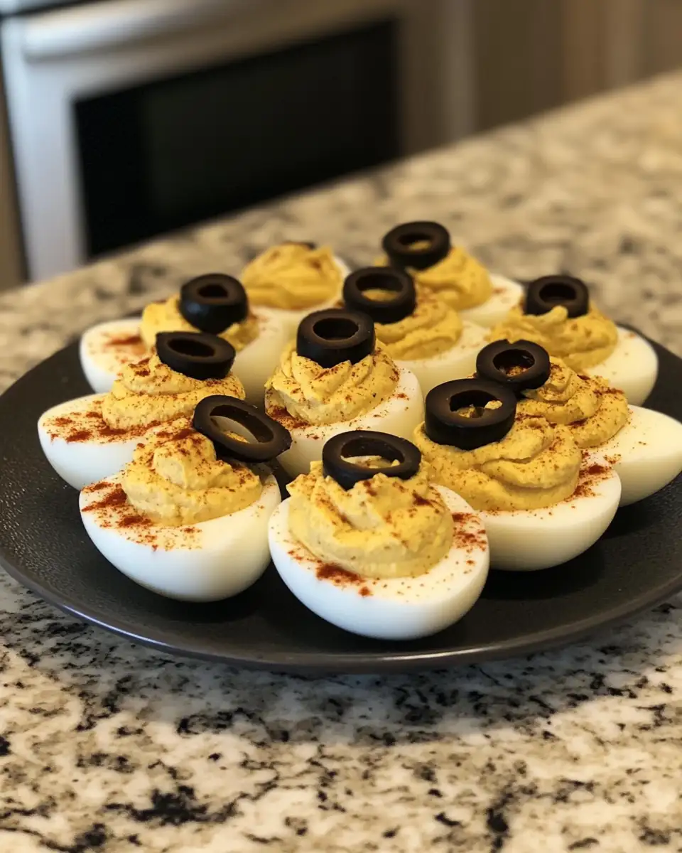 Ingredients for Creepy Deviled Eggs for Halloween That Will Spook Your Guests