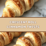 Crescent Roll Cinnamon Twists 🍩✨