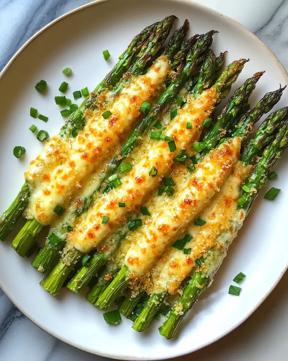 Crispy Asparagus Asiago Spears A Deliciously Cheesy Twist on a Classic Veggie - Featured Image