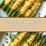 Crispy Asparagus Asiago Spears 🥗🧀