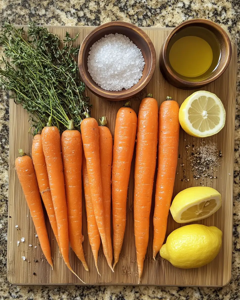 Ingredients for Unlock Flavor with Irresistibly Crispy Smashed Carrots