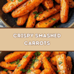 Crispy Smashed Carrots 🥕✨
