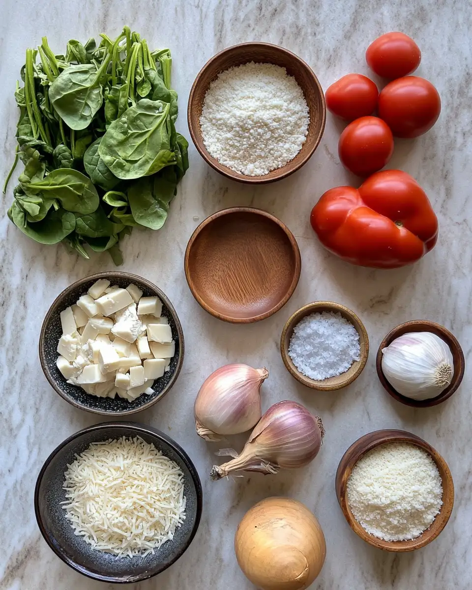Ingredients for Ultimate Comfort in a Bowl Crock Pot Creamy Chicken Parmesan Soup Recipe
