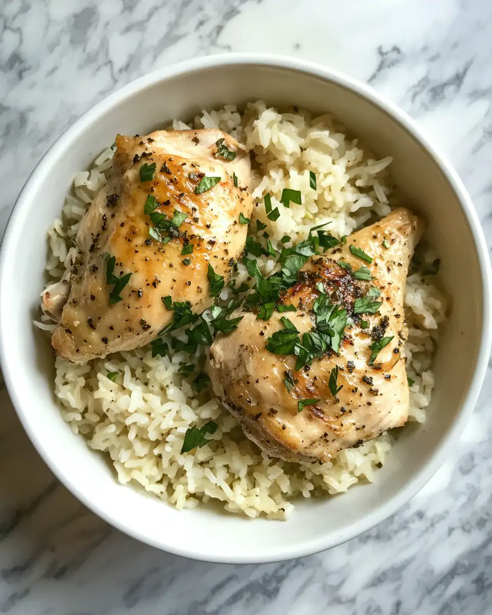 The Ultimate Crock Pot No Peek Chicken with Rice Recipe for Easy Weeknight Dinners - Featured Image