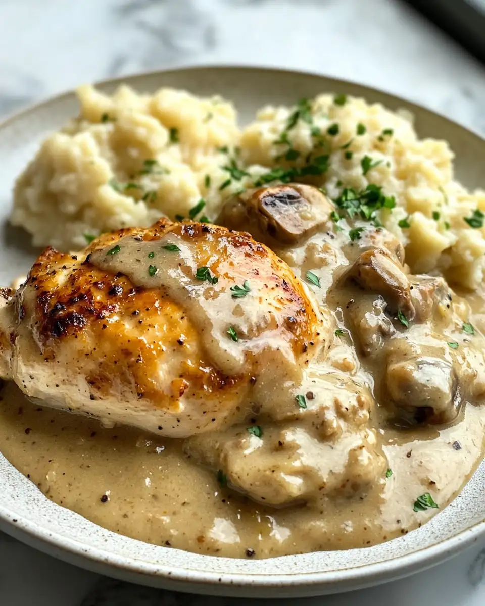 Ultimate Comfort Food Crockpot Chicken and Gravy Recipe - Featured Image