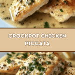 Crockpot Chicken Piccata: Easy & Delicious 🍋🍗