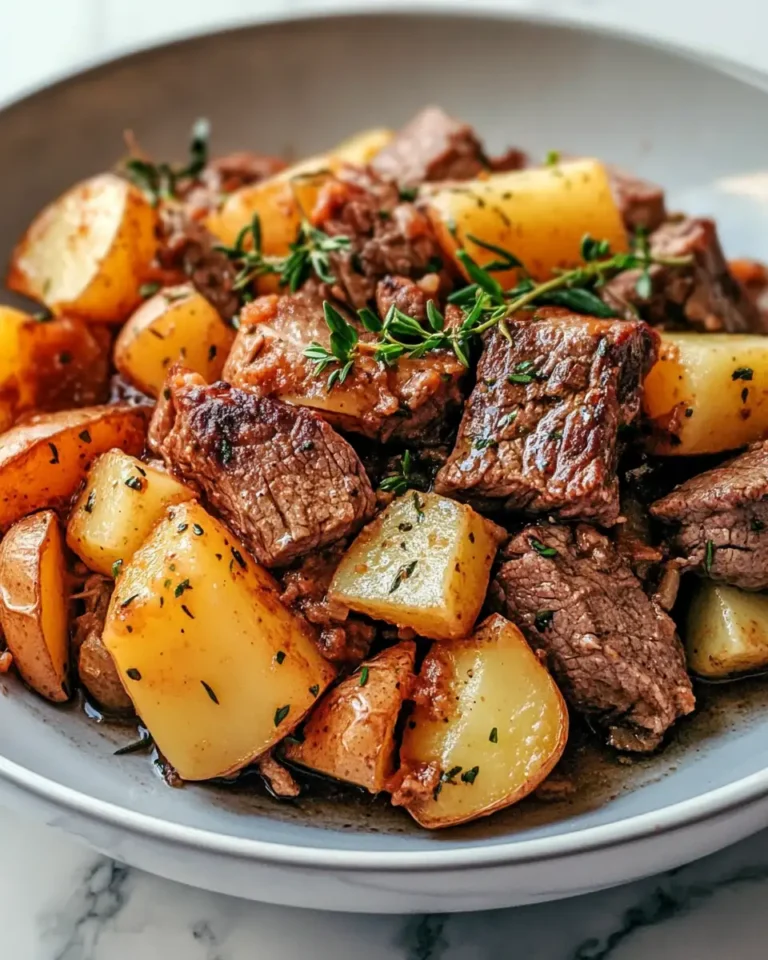 Ultimate Crockpot Loaded Steak and Potato Bake Recipe for Easy Comfort Food - Featured Image