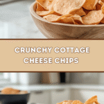 Crunchy Cottage Cheese Chips in Minutes 🧀✨
