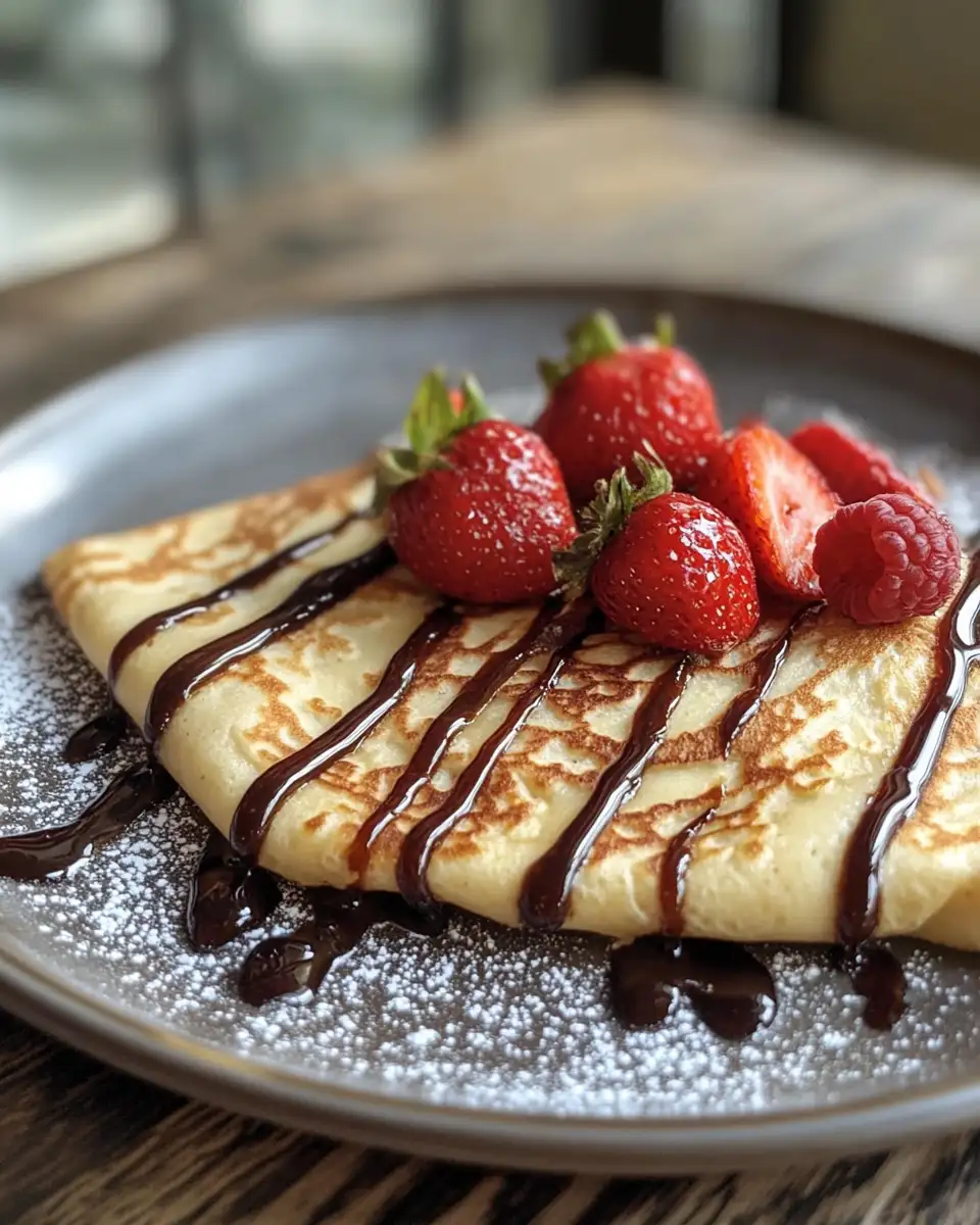 Final dish - Ultimate Guide to Making a Delicious Crepes Recipe That Will Wow Your Taste Buds