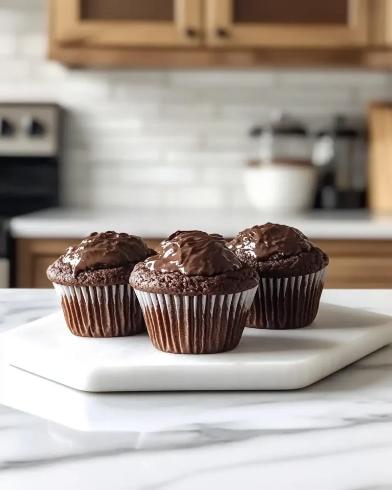 Irresistible Double Chocolate Muffins That Melt in Your Mouth - Featured Image
