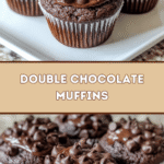 Decadent Double Chocolate Muffins 🍫🧁