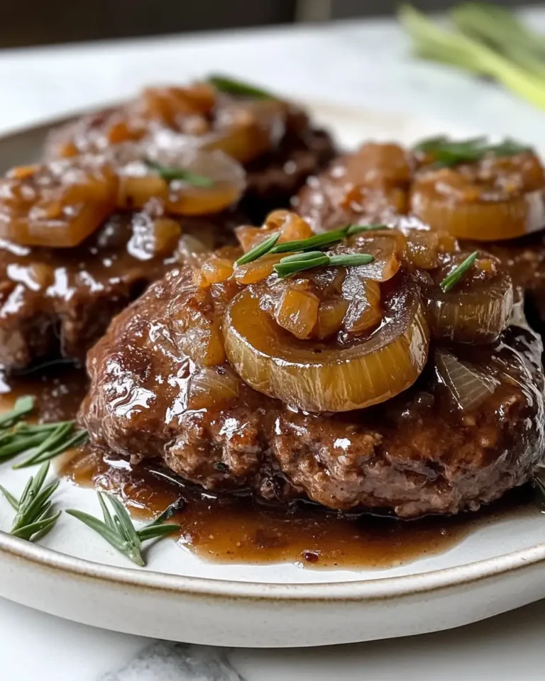 Irresistible French Onion Salisbury Steak Recipe for Comfort Food Lovers - Featured Image
