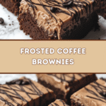 Frosted Coffee Brownies ☕🍫